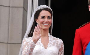 Onze favoriete high street-winkel komt nu met een dupe van Kate Middleton's trouwjurk