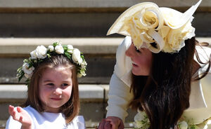 Prinses Charlotte (3) gedroeg zich als de baas over de bruidsmeisjes afgelopen weekend